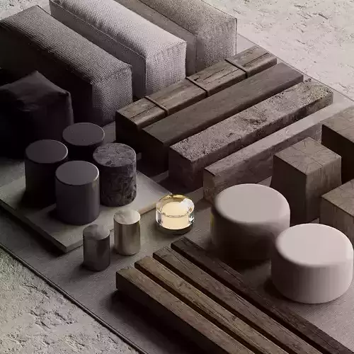 Materials Pack Rustic Minimalist