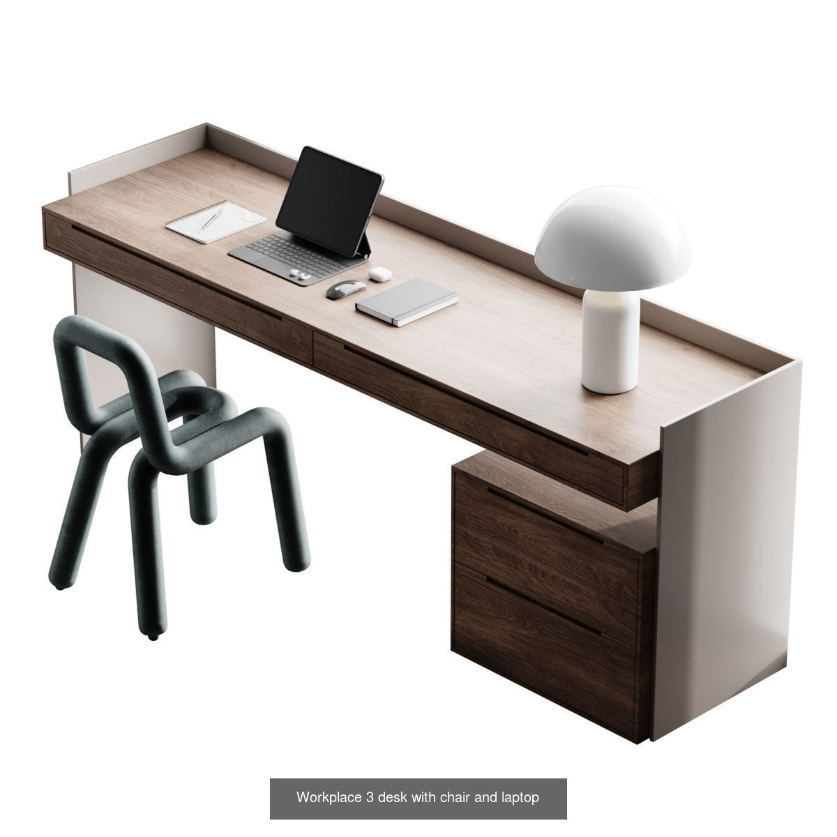 Office Set 3D Model Collection_12