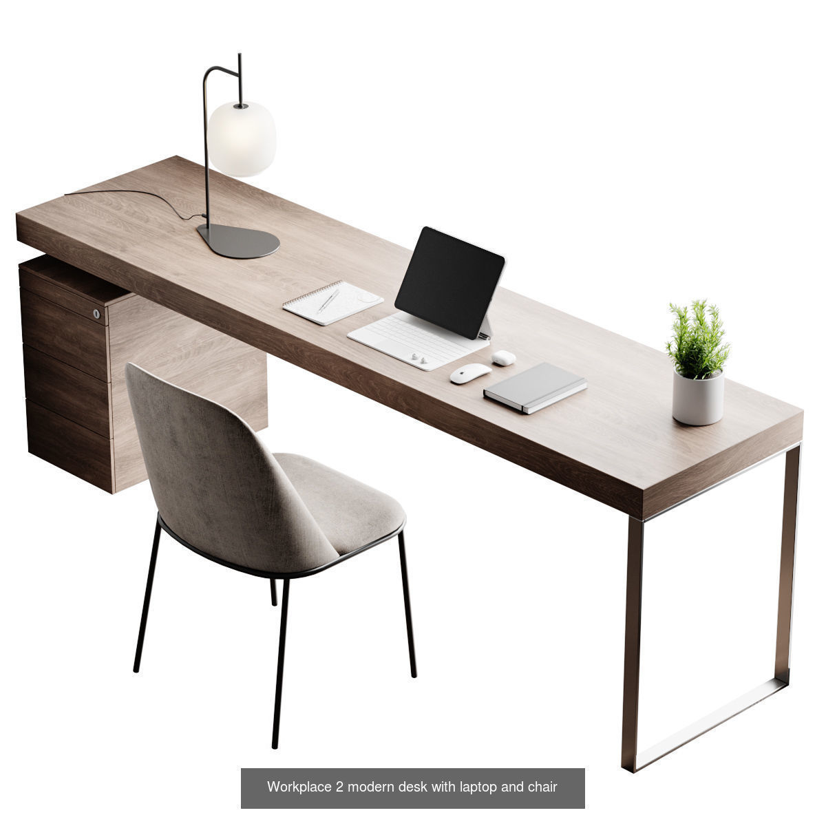 Office Set 3D Model Collection_10