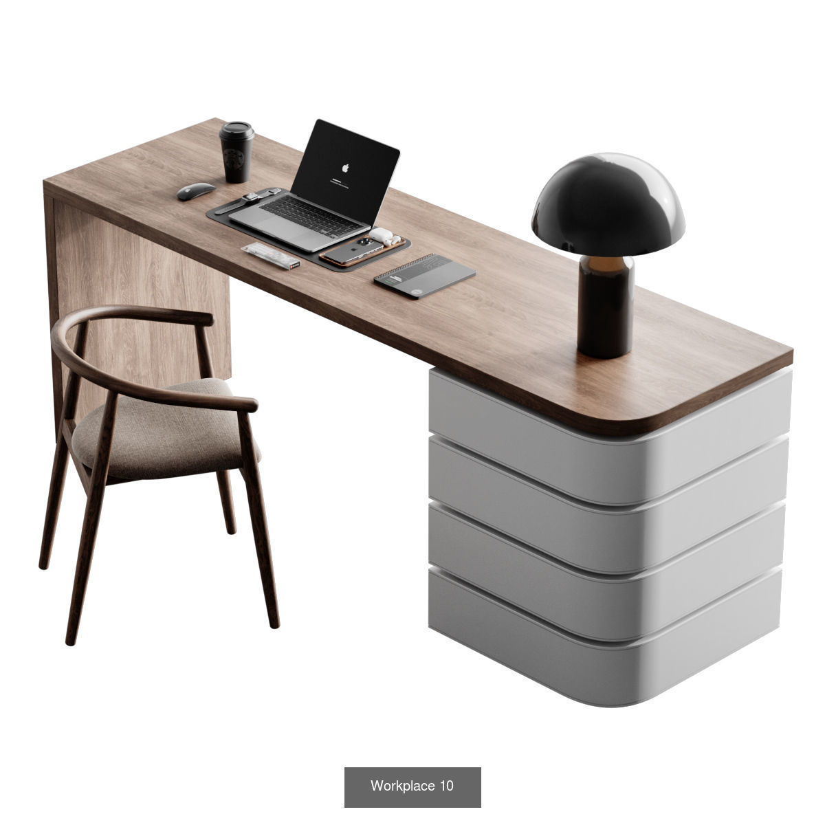 Office Set 3D Model Collection_18