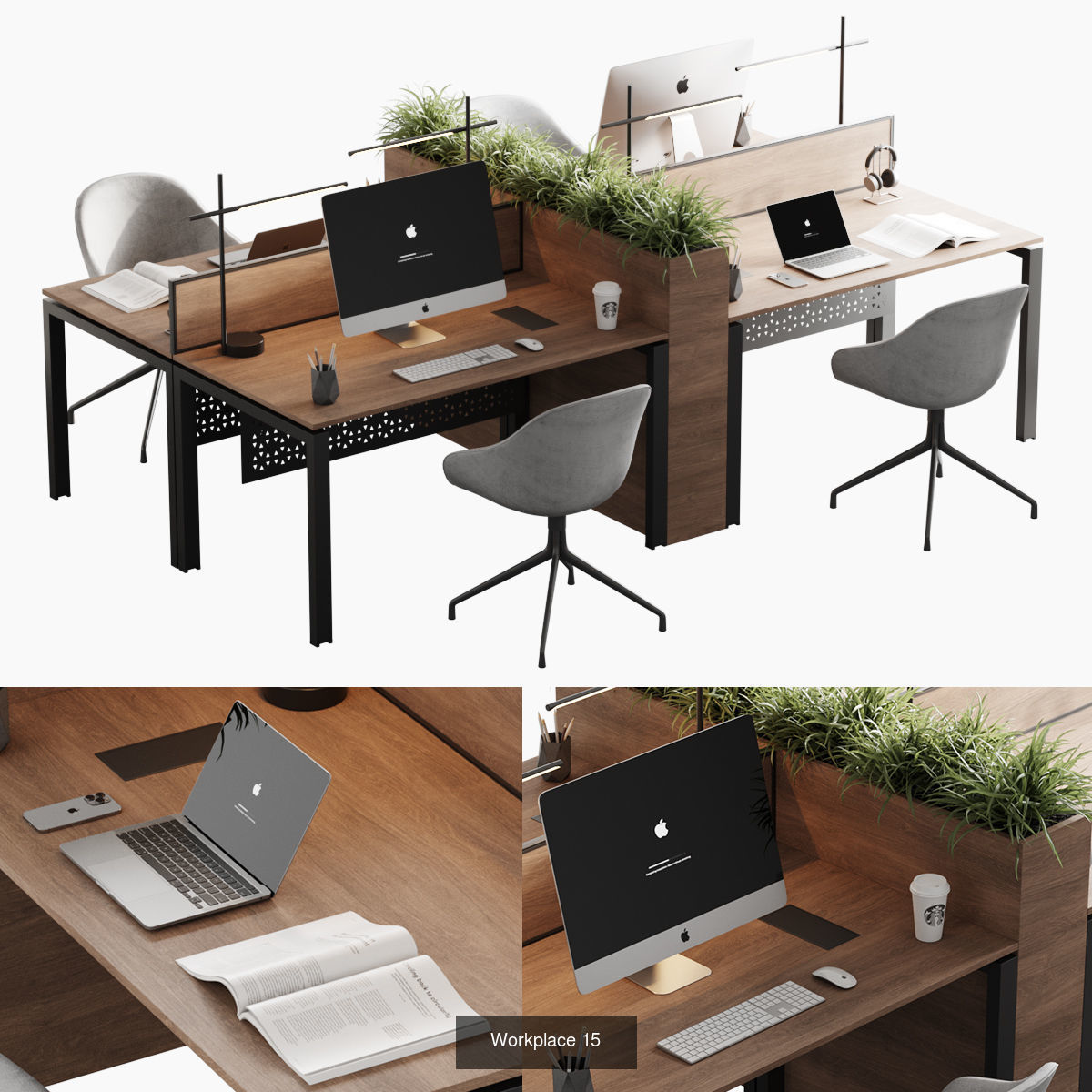 Office Set 3D Model Collection_22