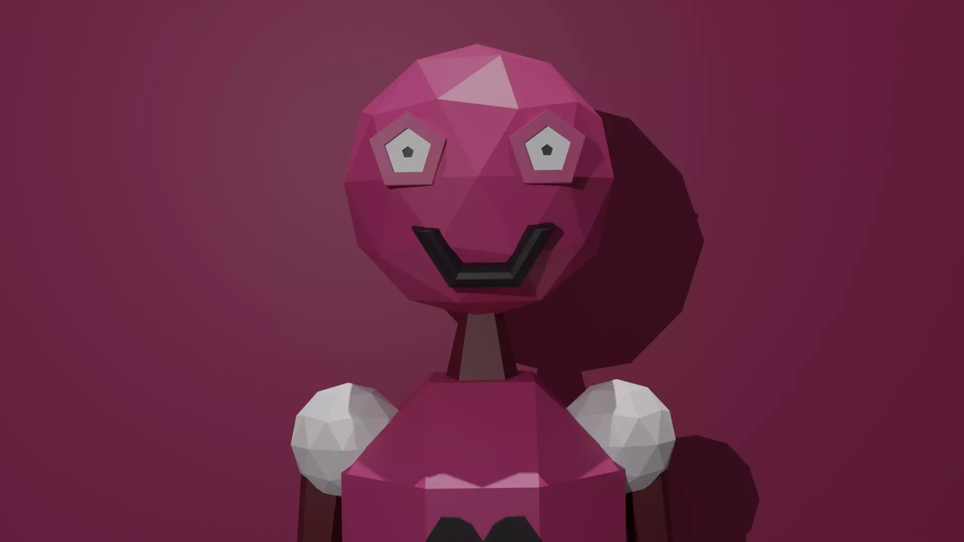 Cuterobot ---LOL 245 Low-poly 3D model_0