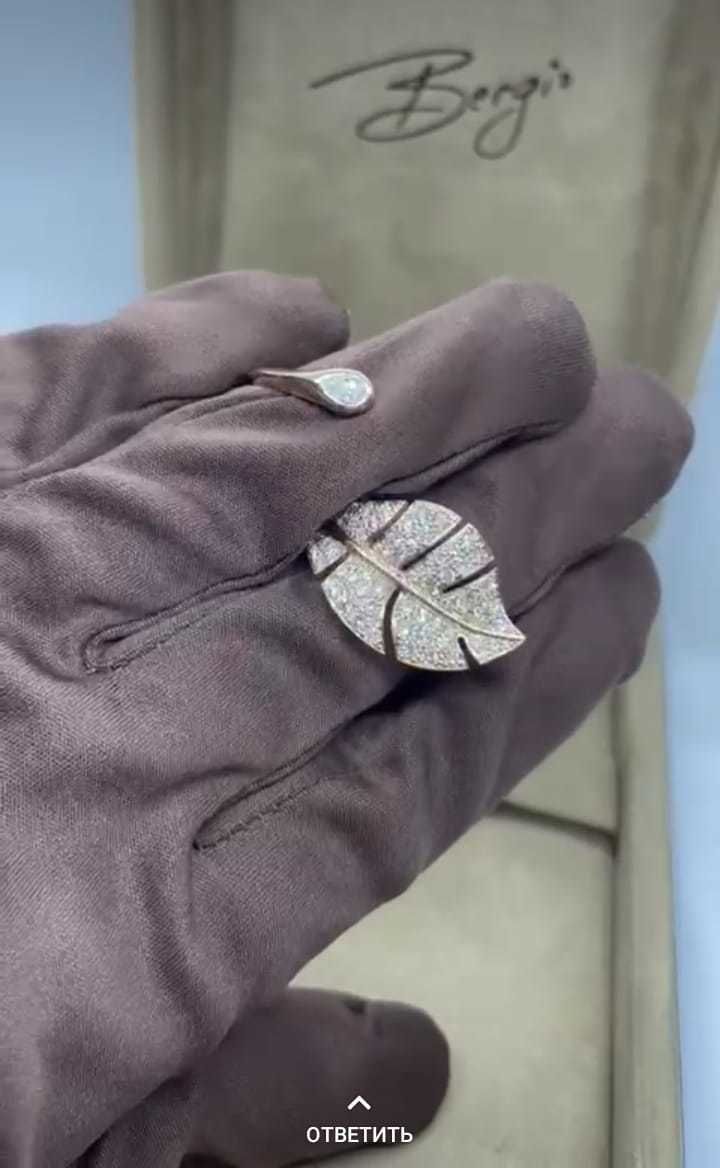 Leaf ring 3D print model_15