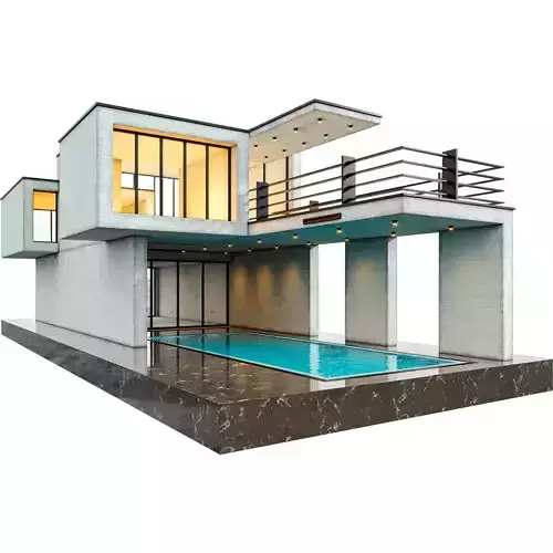 Modern Duplex Villa vol02