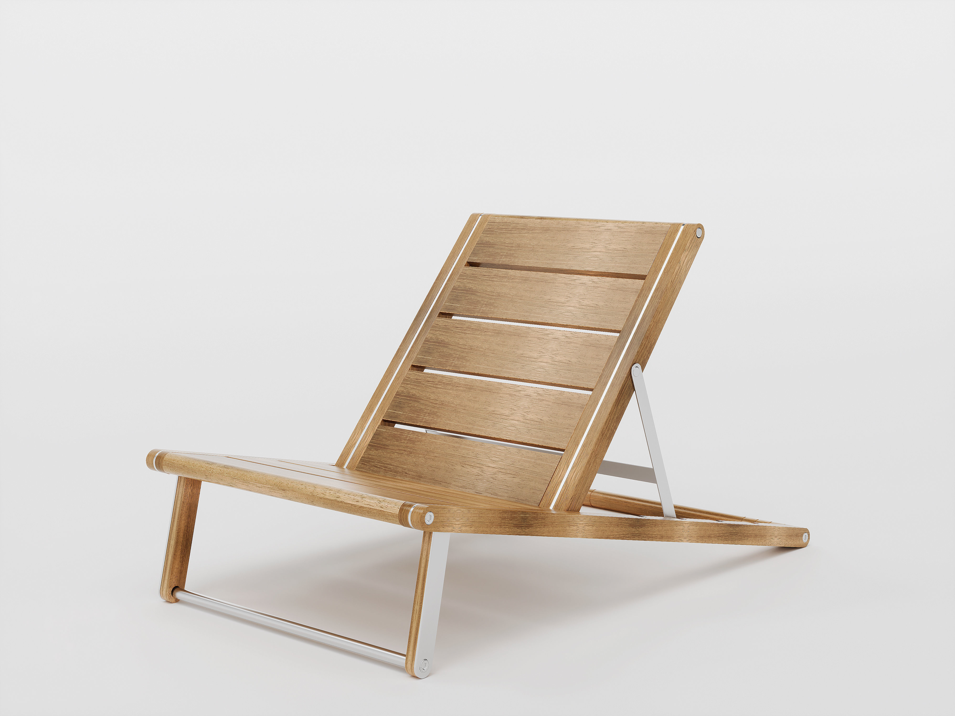 Deck Chair by Anormal 3D model