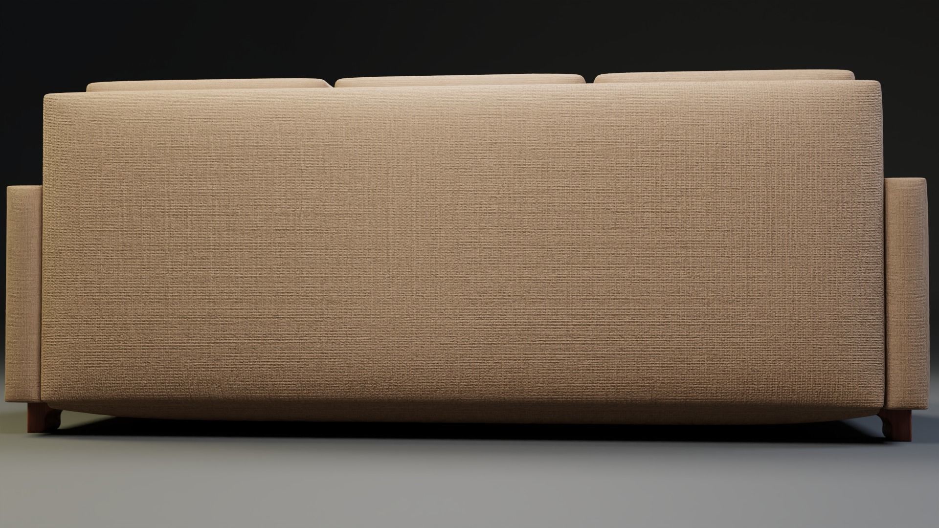 3D Modern Couch  Low-poly 3D model_10