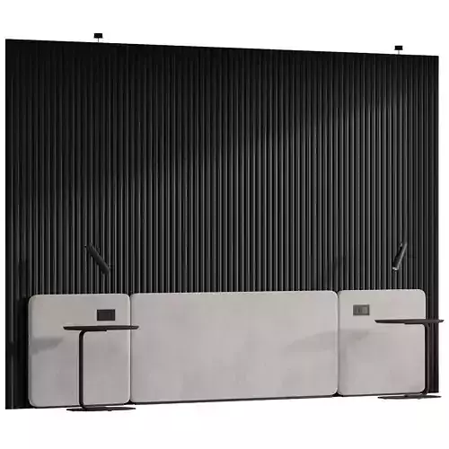 Wall composition Headboard set