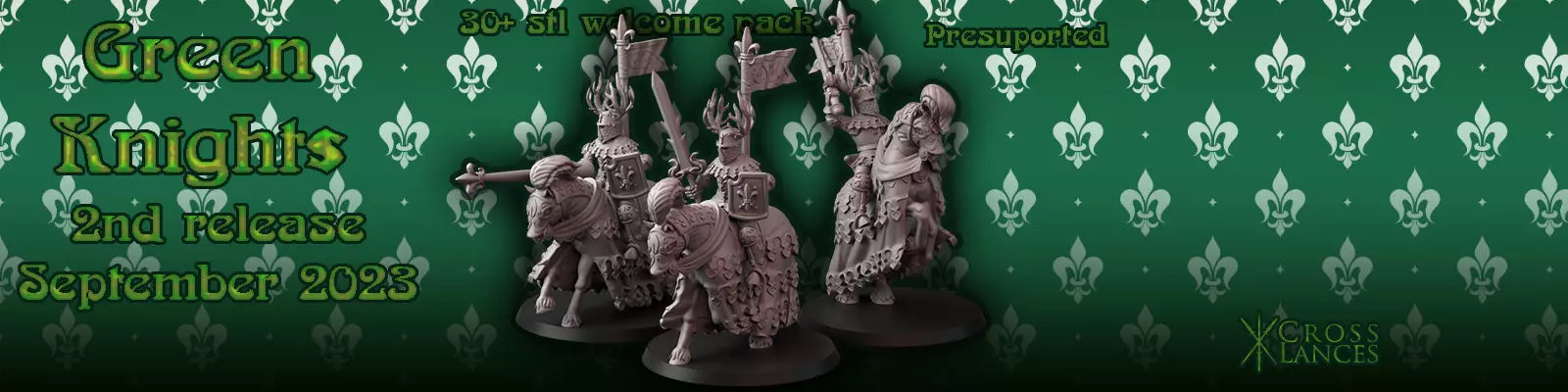 Green knights 3D print model_0