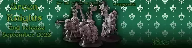 Green knights 3D print model