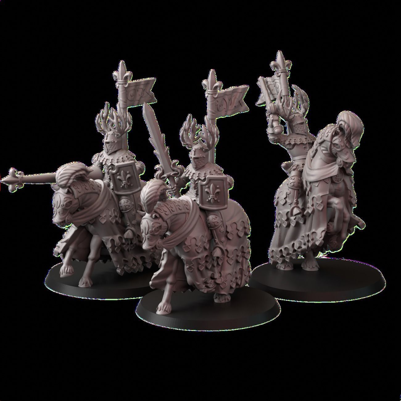 Green knights 3D print model_1