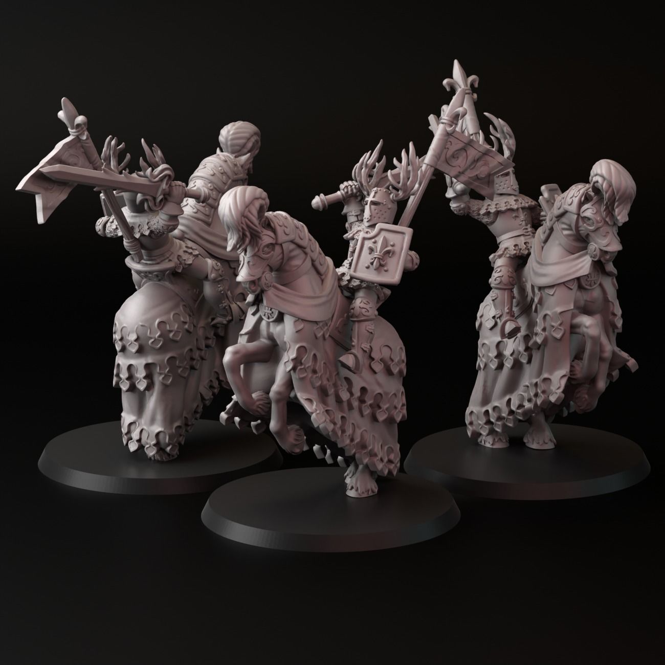 Green knights 3D print model_4