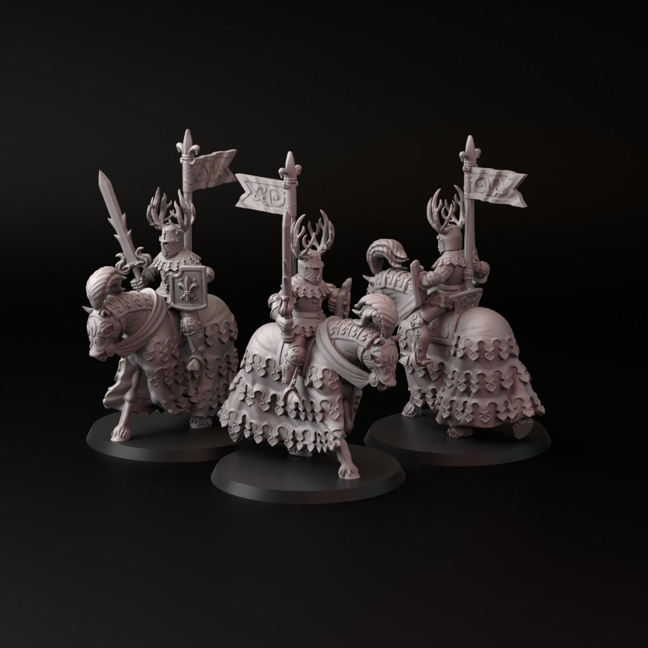 Green knights 3D print model_6