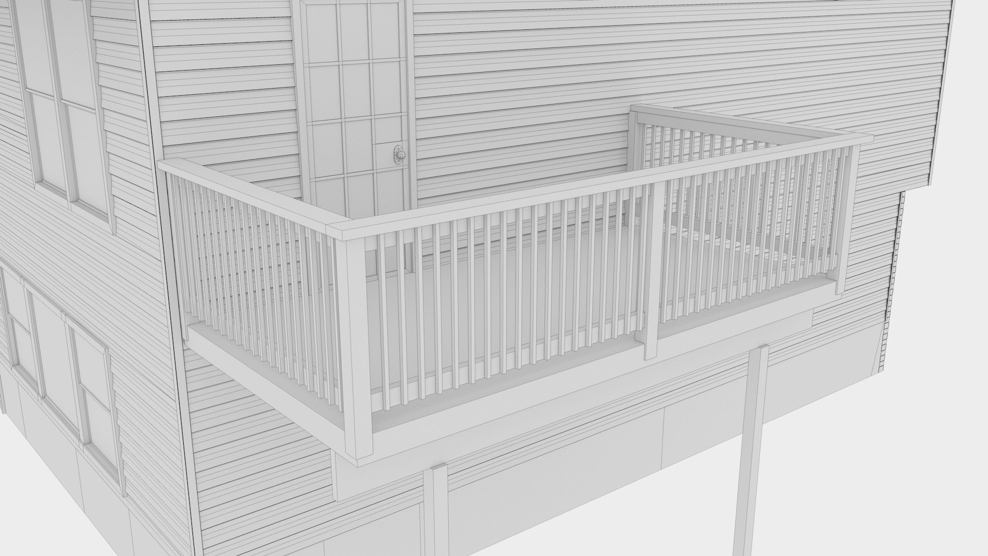 Single Family House 3D model_15