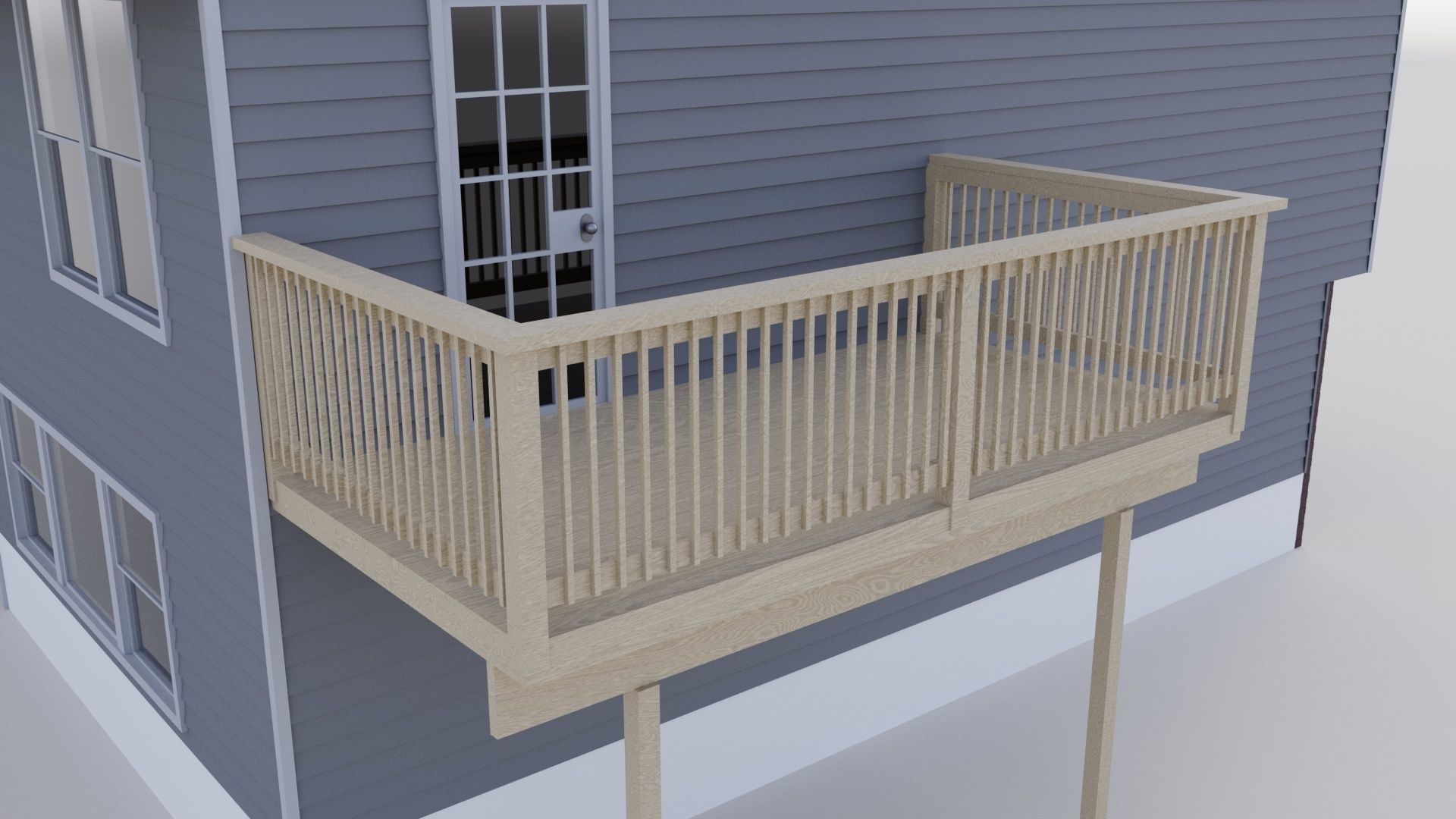 Single Family House 3D model_14