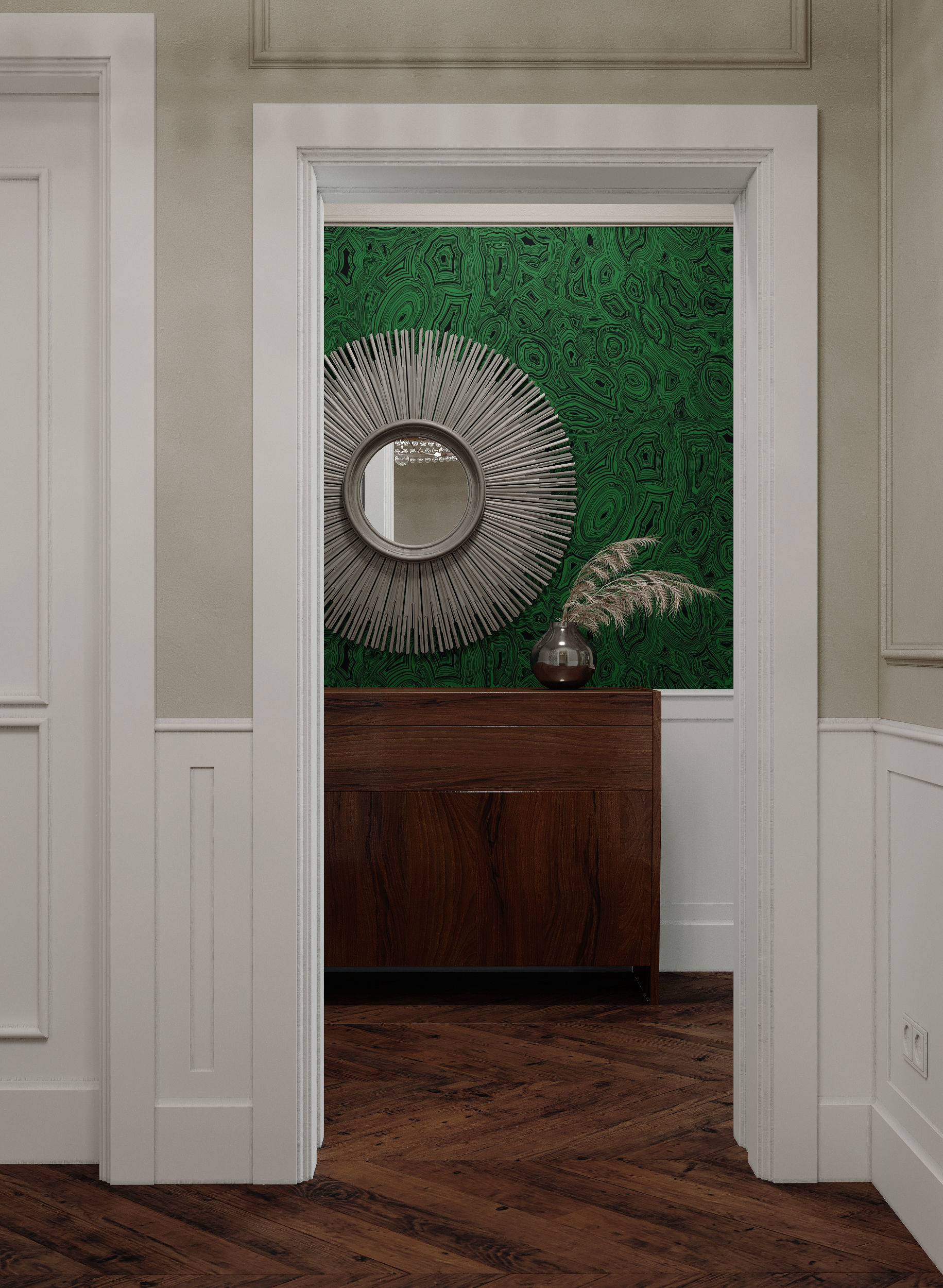 Scandinavian-style interior 3D model_3