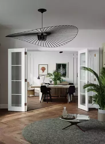 Scandinavian-style interior