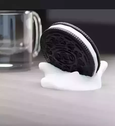 Oreo And Milk Phone Holder