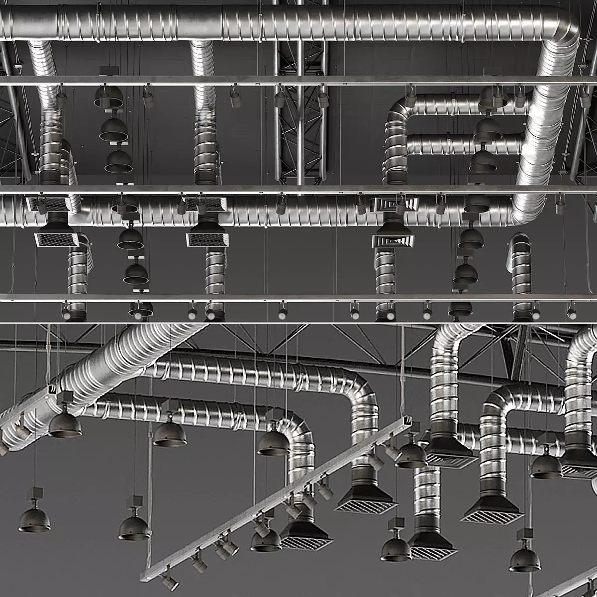 Ceiling Ventilation 3D model_0