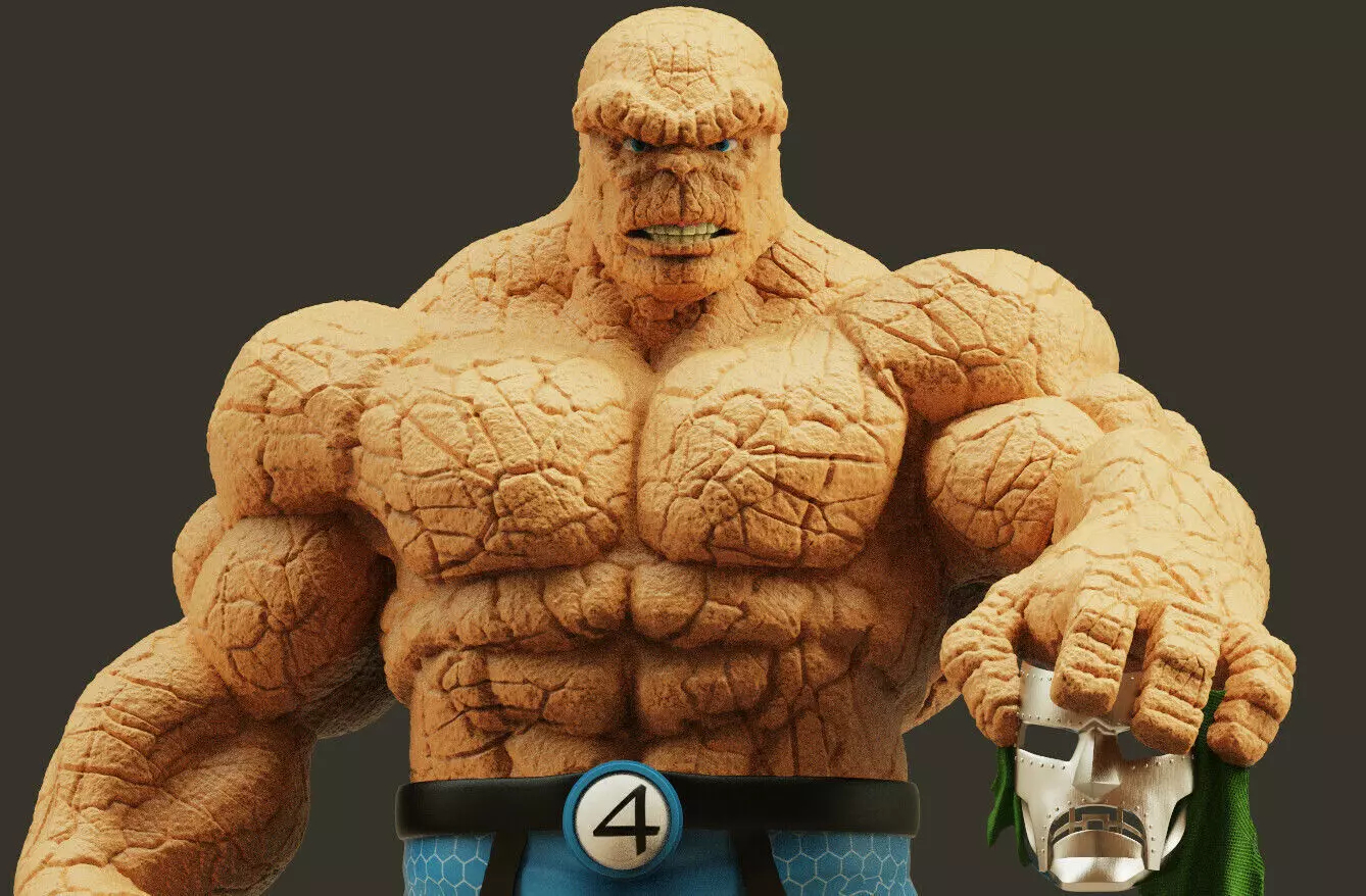 MARVEL The thing 3D print model_0