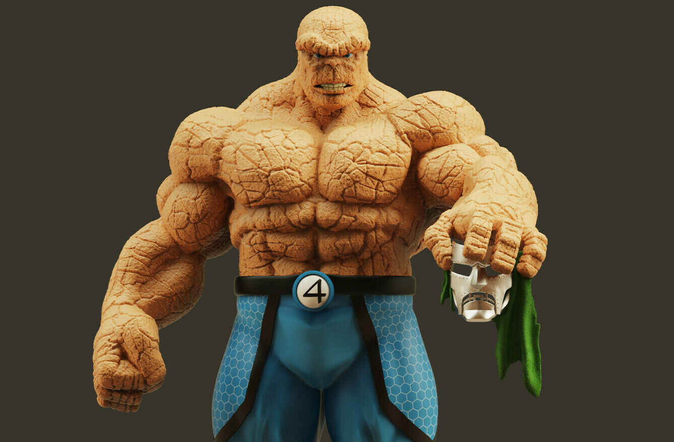MARVEL The thing 3D print model_1