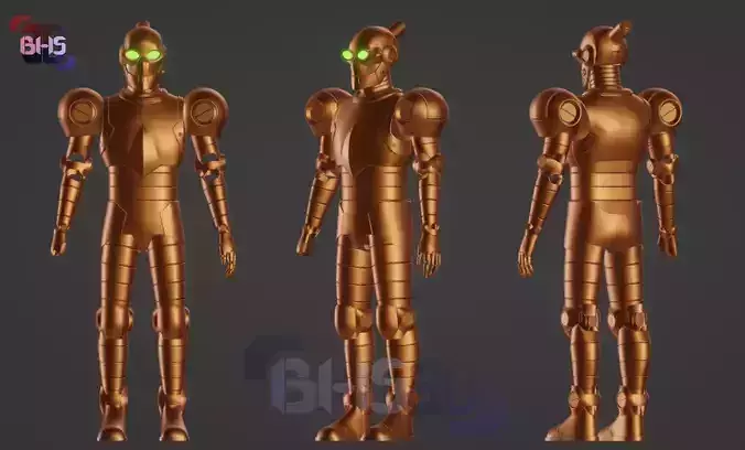 Robot Invincible Full armor 3D digital download 3D print model