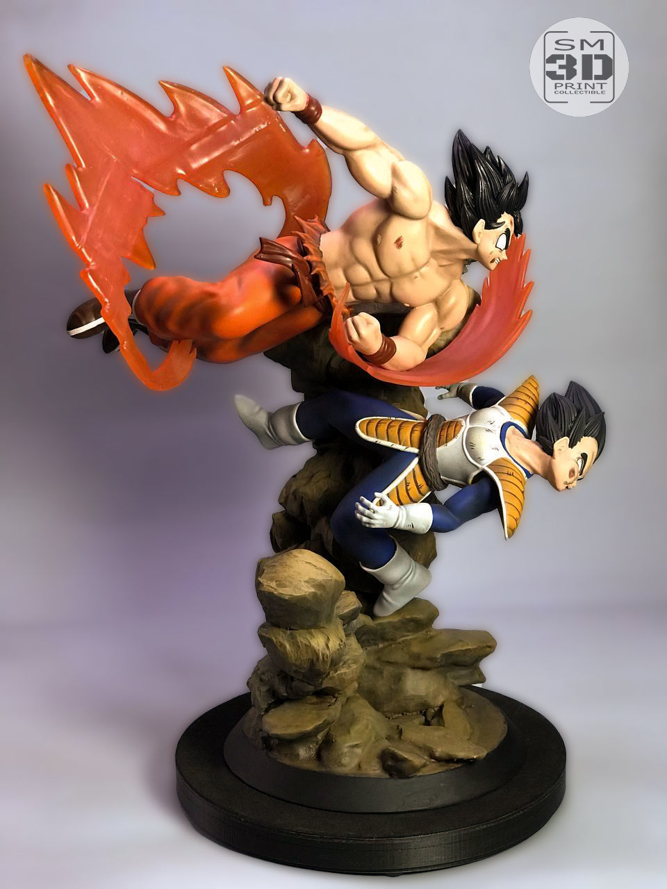 Goku Vs Vegeta Dragon Ball Z 3D print model_8