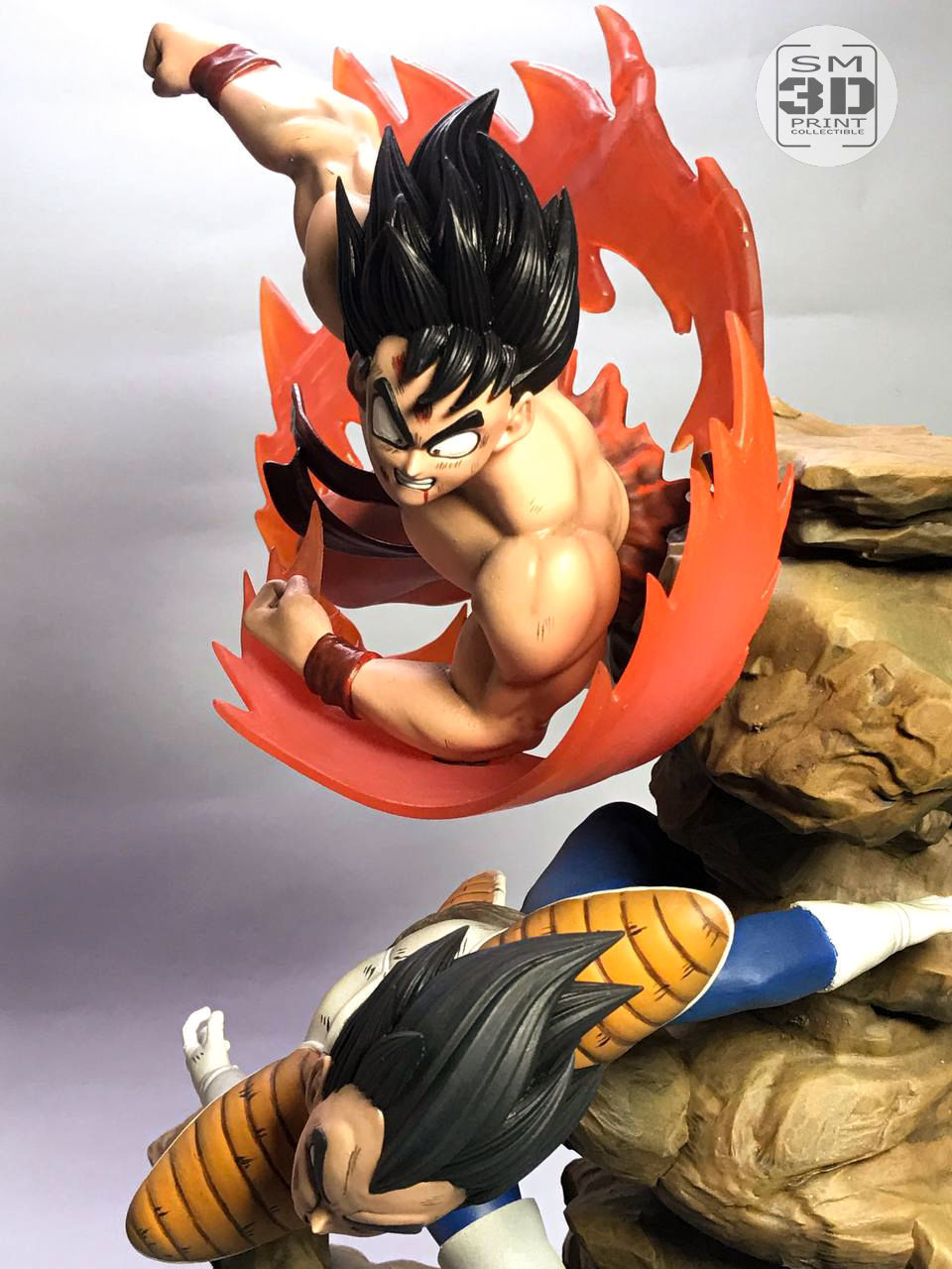Goku Vs Vegeta Dragon Ball Z 3D print model_7