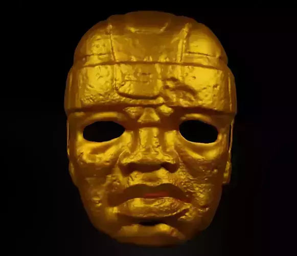 Olmec Cosplay Face Mask