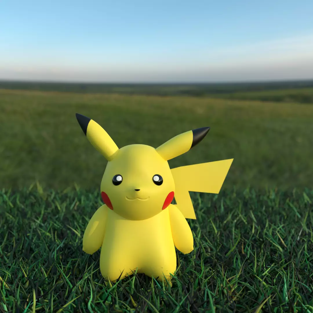 Pikachu 3D model