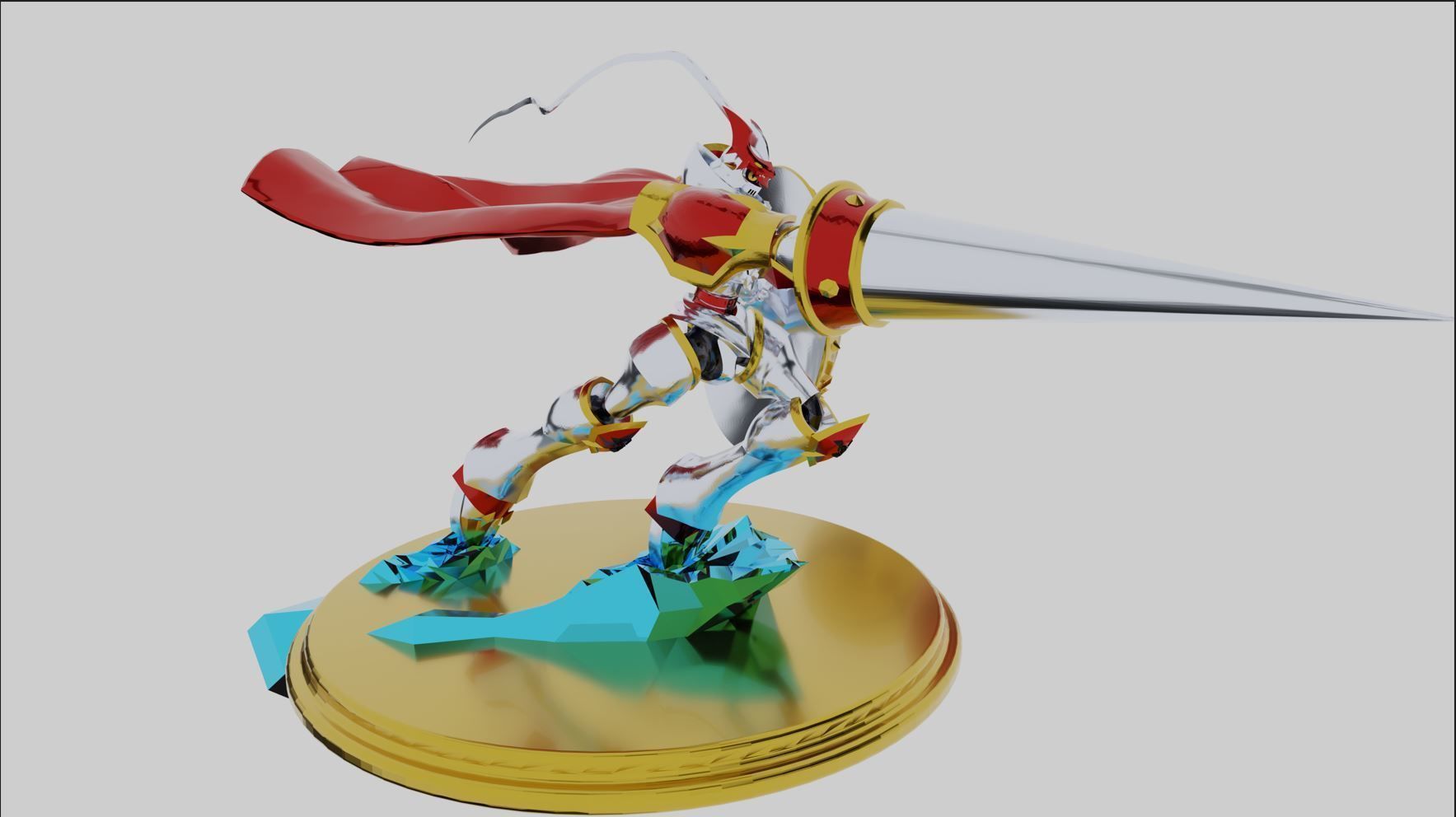 GALLANTMON - DUKEMON - IMPRIMIBLE 3D print model_1