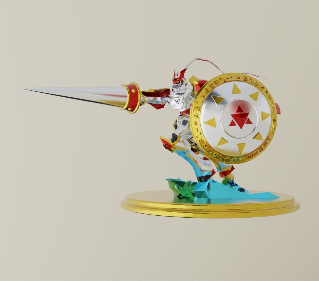 GALLANTMON - DUKEMON - IMPRIMIBLE 3D print model_2