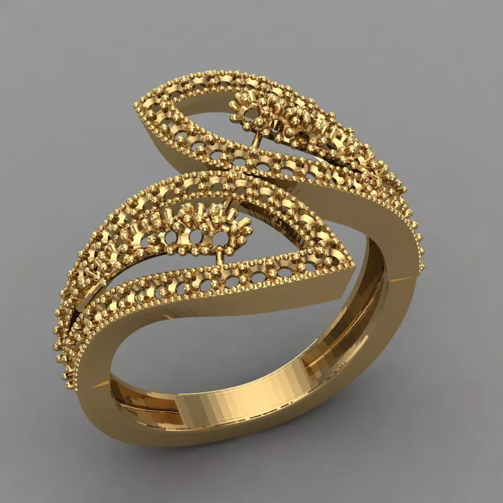 Diamond Ring Jewellery for Women 3D print model_0