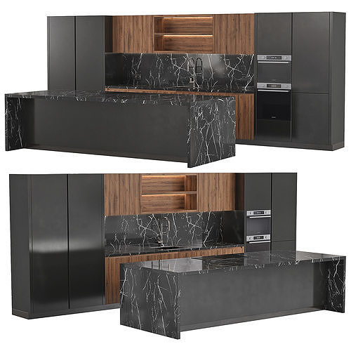 Kitchen 17 3D model