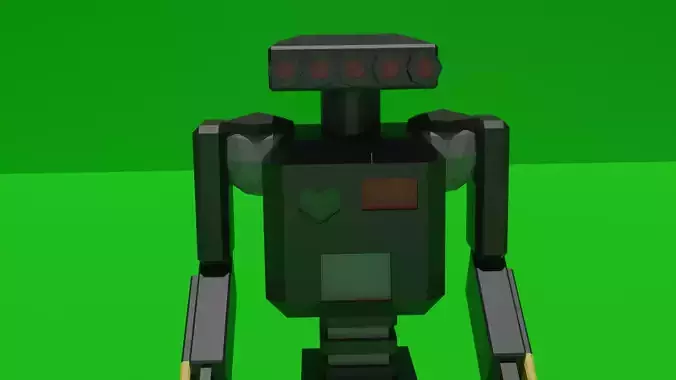 TG-01 Low-poly 3D model
