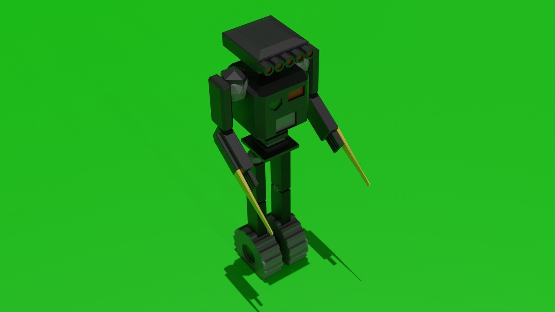 TG-01 Low-poly 3D model_1