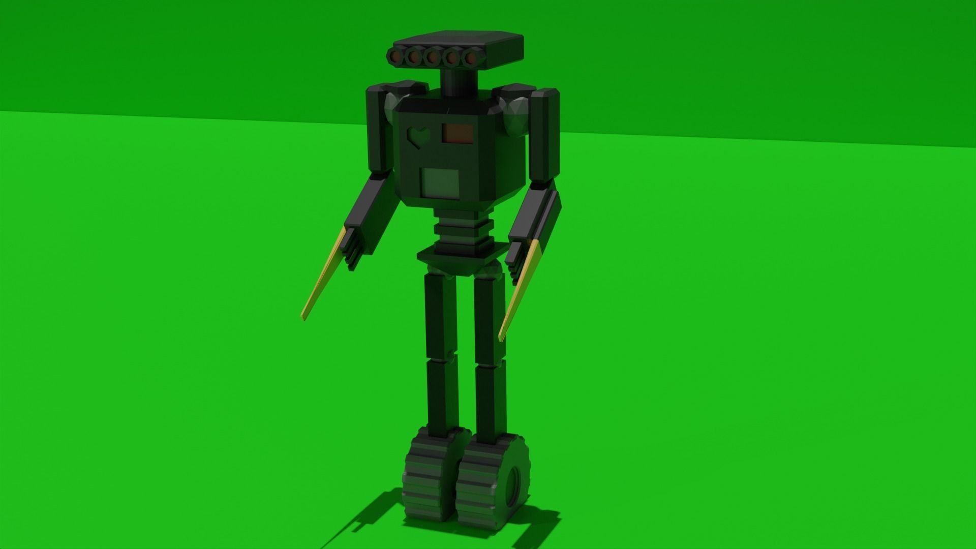 TG-01 Low-poly 3D model_2