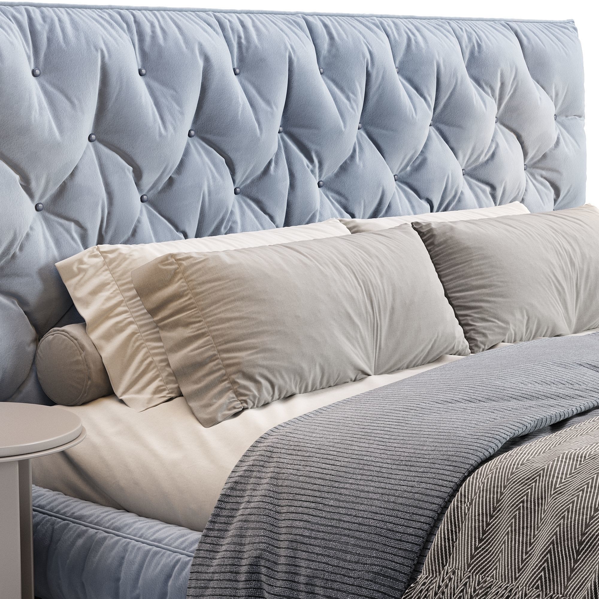 Bed Full Moon By Bonaldo 3D model_6