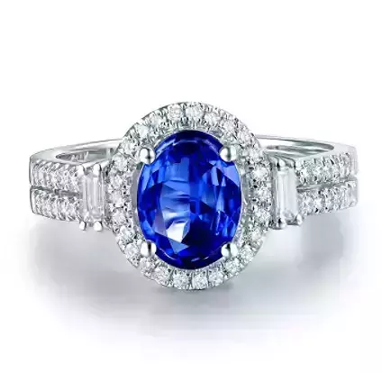 engagement ring  oval cut and diamond  916