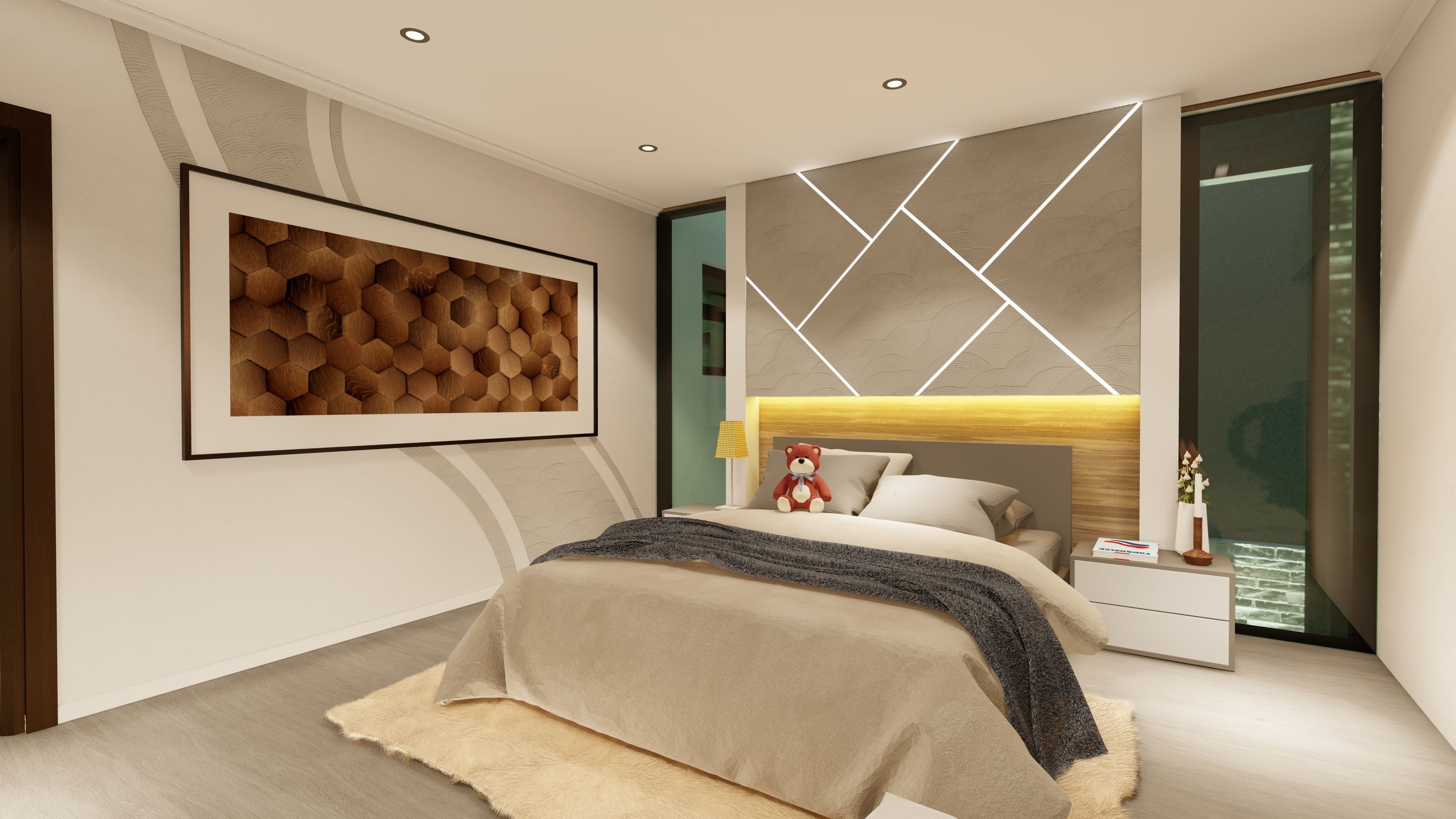 BEAUTIFUL MODERN HOUSE 6 METERS WIDE BY 12 METERS DEEP 3D model_7