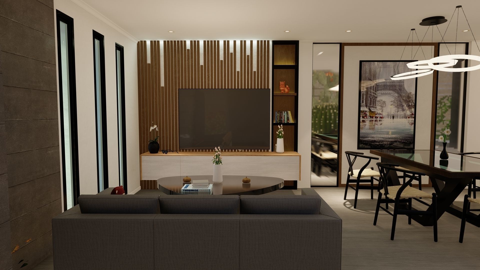 BEAUTIFUL MODERN HOUSE 6 METERS WIDE BY 12 METERS DEEP 3D model_5