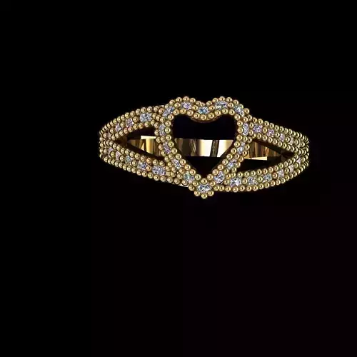 Wedding Engagement Women Ring 3D print model