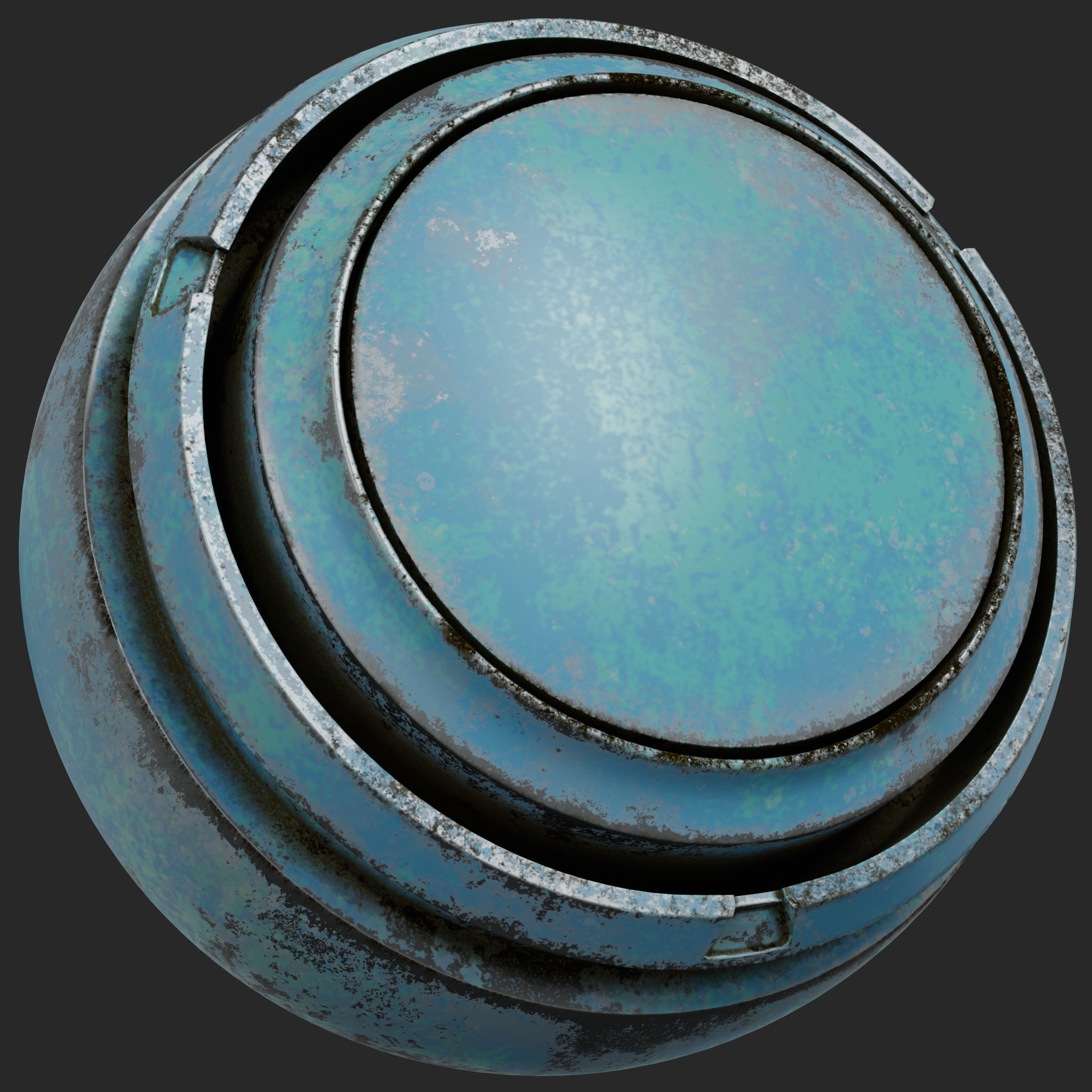 Painted Metal Substance Smart Materials - Vol 4 Texture_6