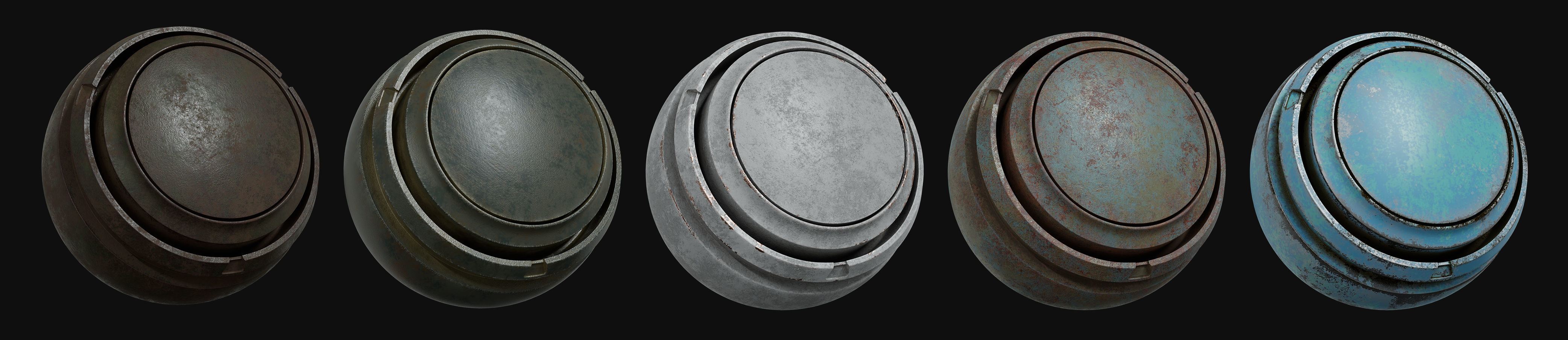 Painted Metal Substance Smart Materials - Vol 4 Texture_1