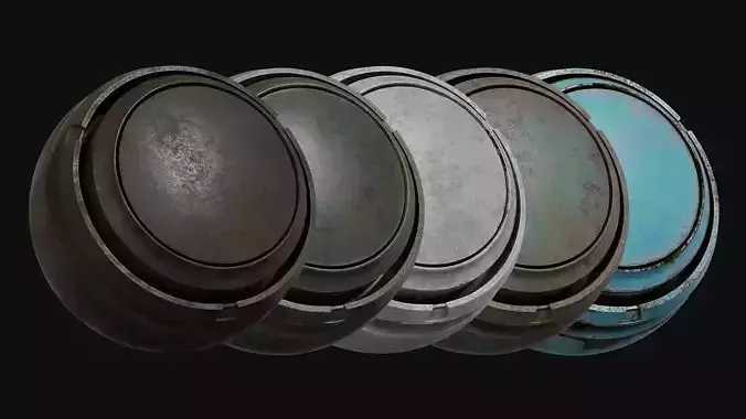 Painted Metal Substance Smart Materials - Vol 4