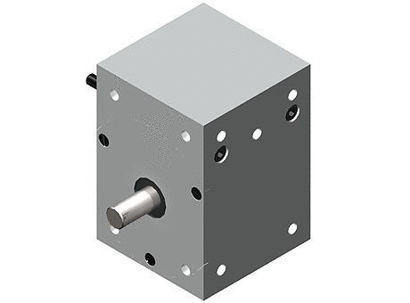 worm reduction gearbox S668 Free 3D model