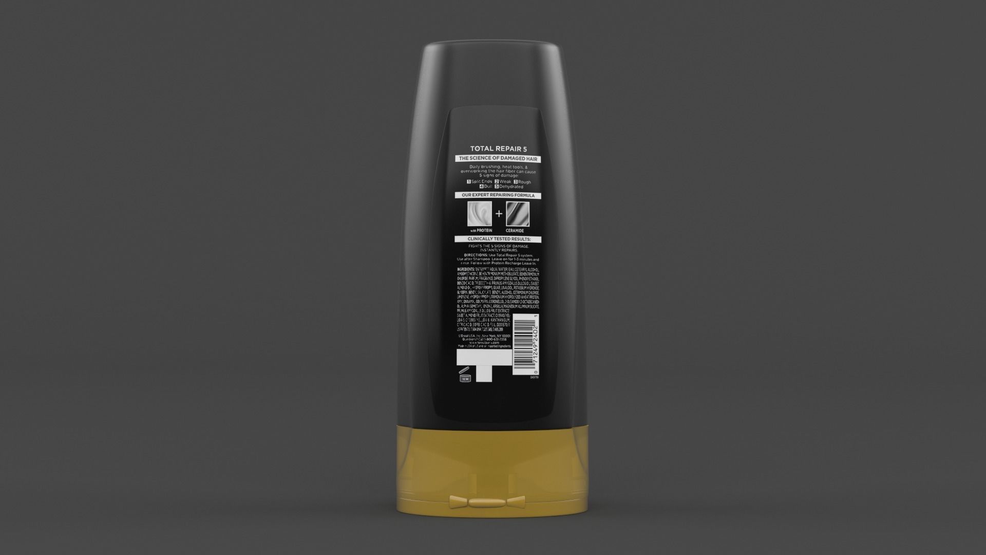 Shampoo and Conditioner Bottle 3D model_5