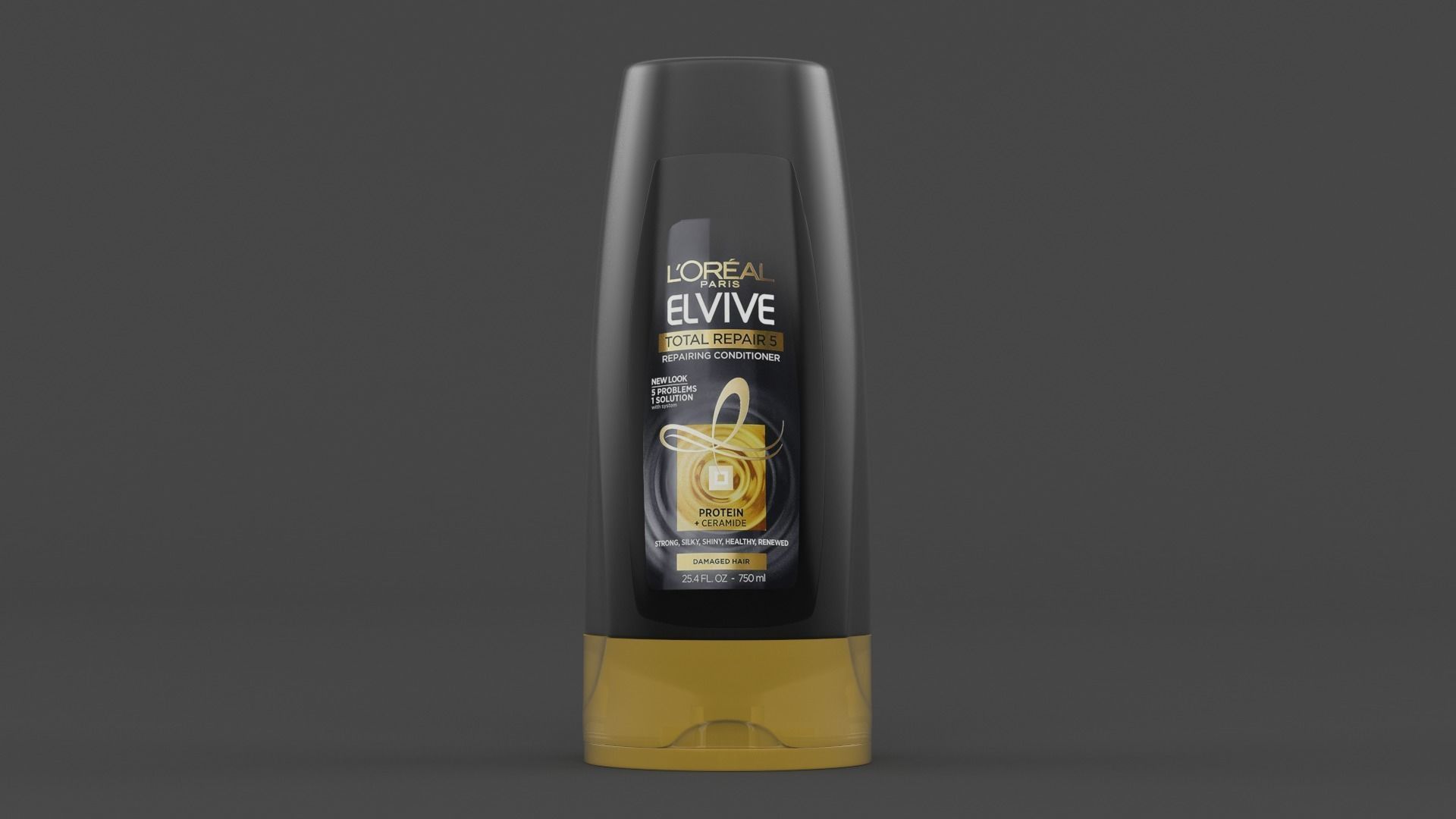 Shampoo and Conditioner Bottle 3D model_4