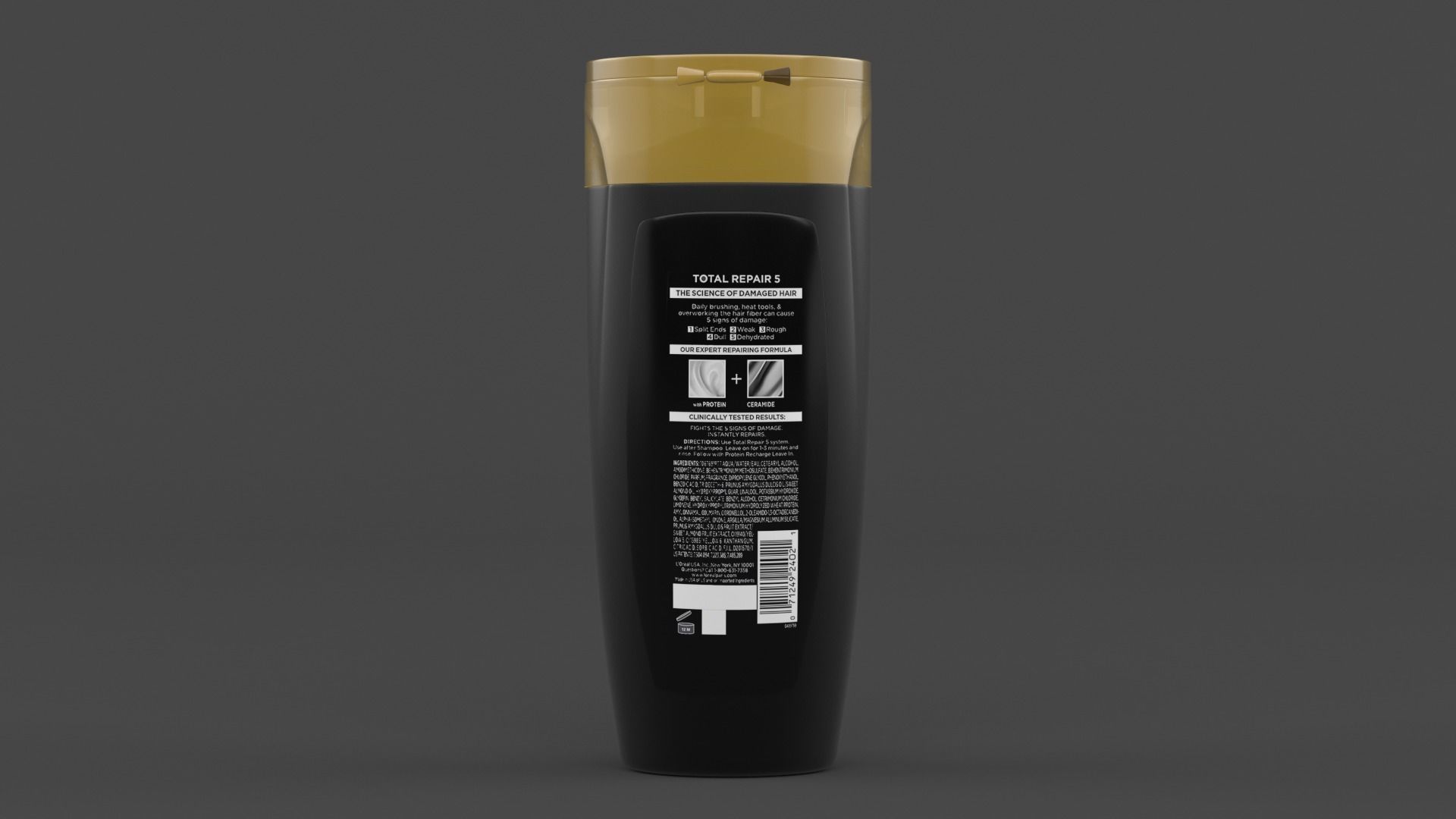 Shampoo and Conditioner Bottle 3D model_2