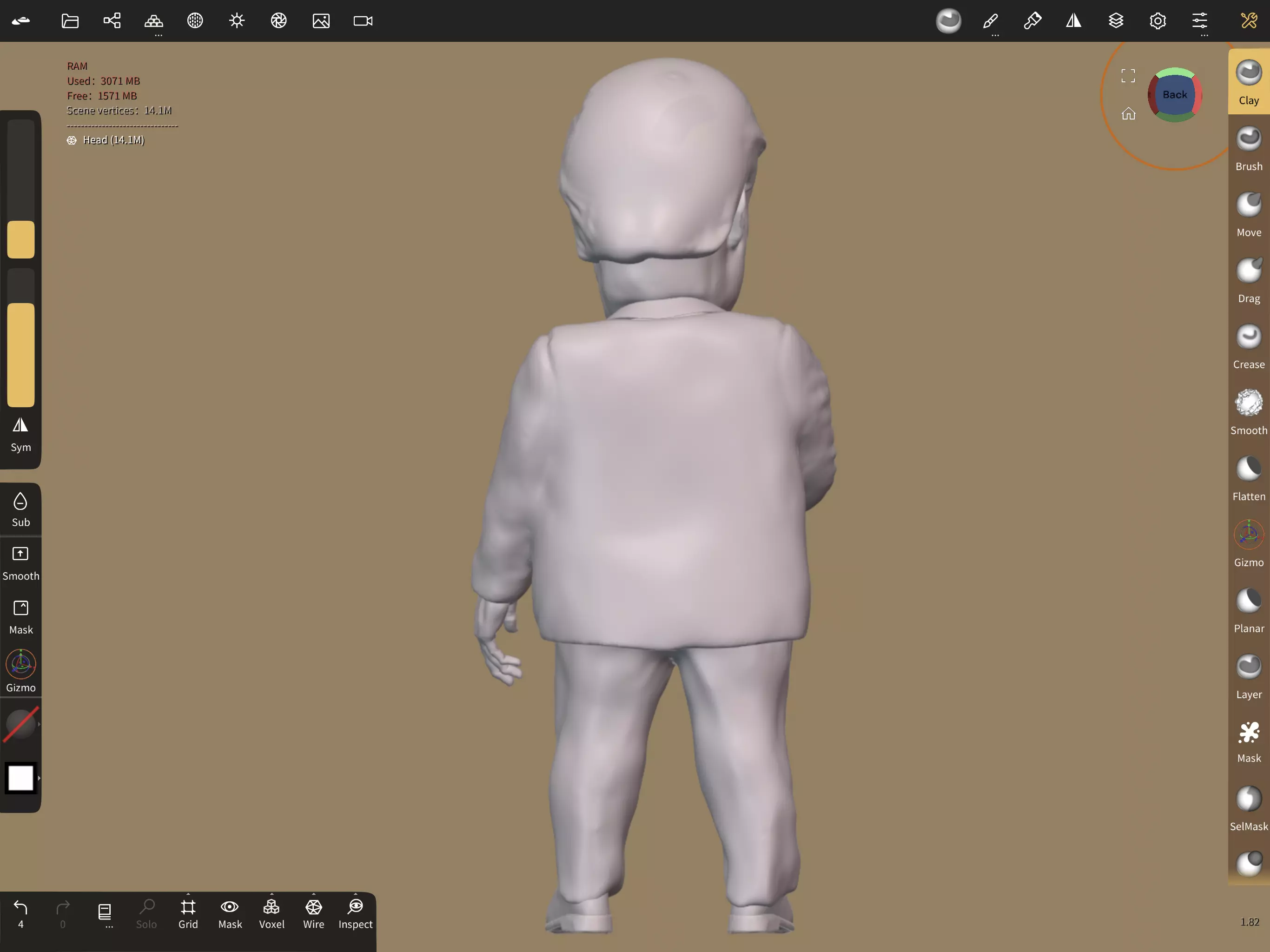 Pres Trump Free 3D model