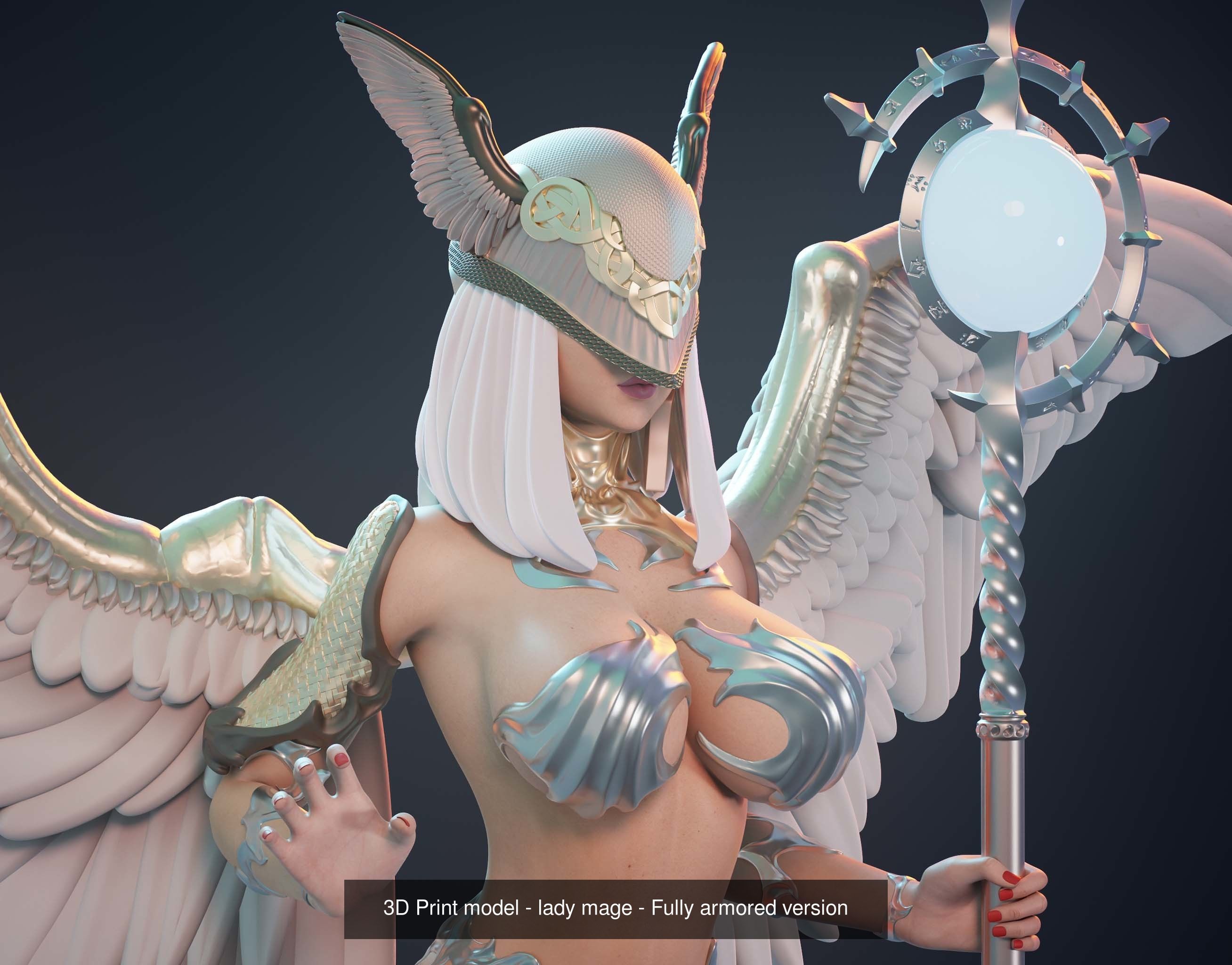 Figurine collection - Lady adventurer - 3 PIECES _7